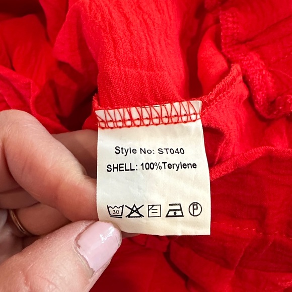 Exlura | Women's Red Set - Picture 6 of 14